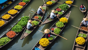 découvrez les mystérieux marchés flottants de thaïlande, leur fonctionnement et ce que vous pouvez acheter sur place.