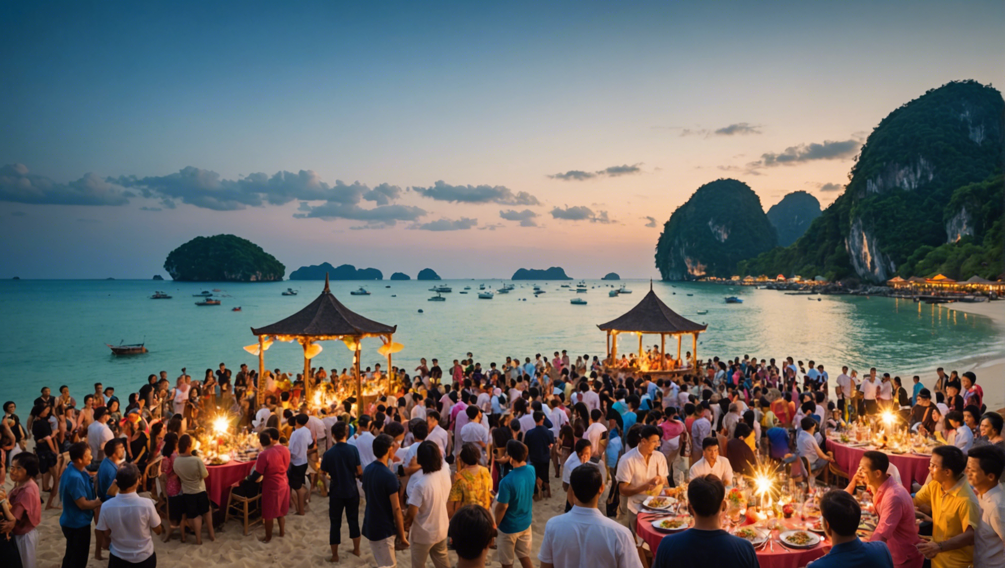 découvrez nos conseils pour célébrer une fête inoubliable sur la plage en thaïlande et vivre des moments mémorables avec vos proches dans un cadre paradisiaque.