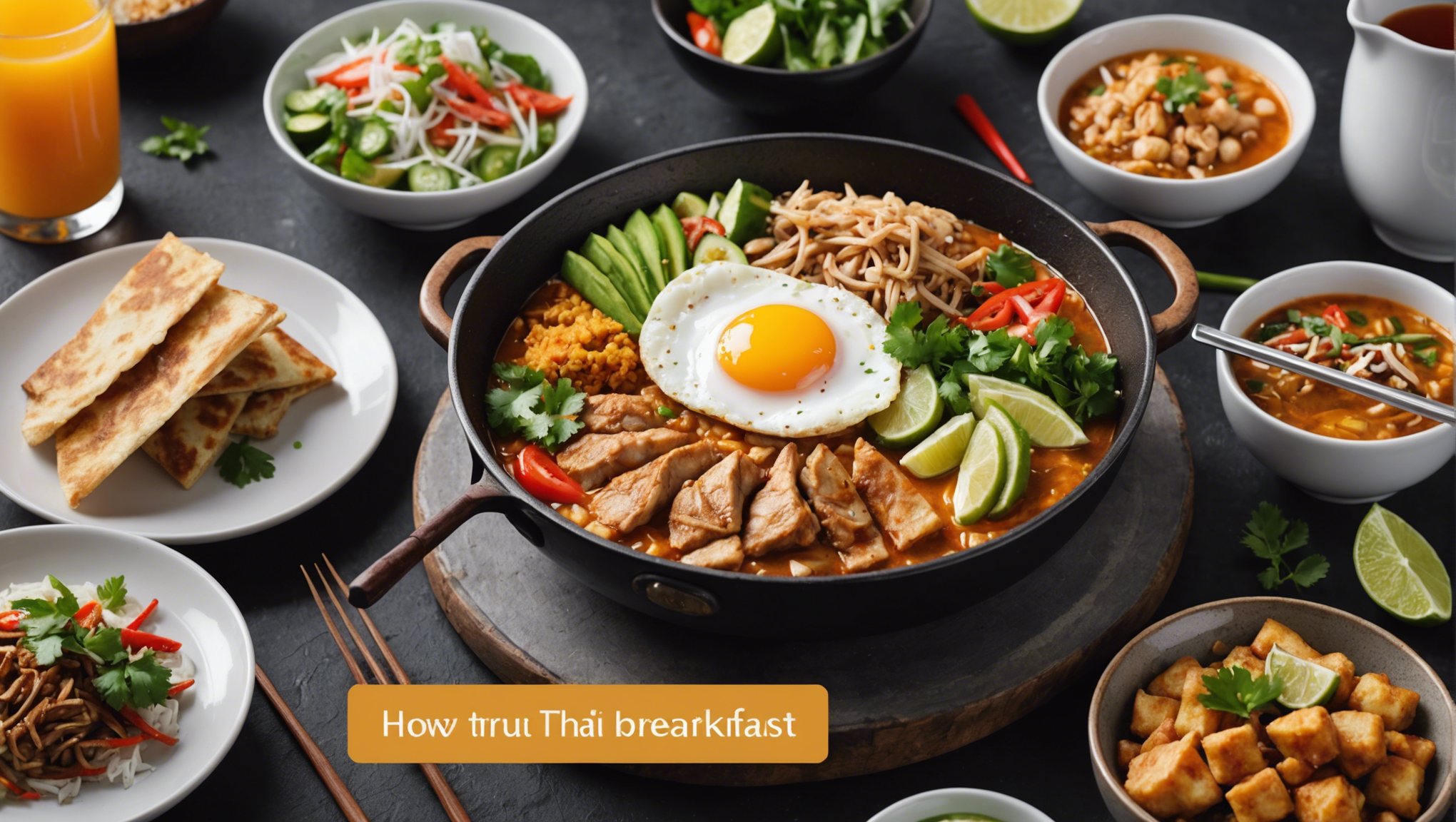 découvrez comment préparer un délicieux petit-déjeuner thaïlandais authentique chez vous avec nos recettes et conseils faciles à suivre.