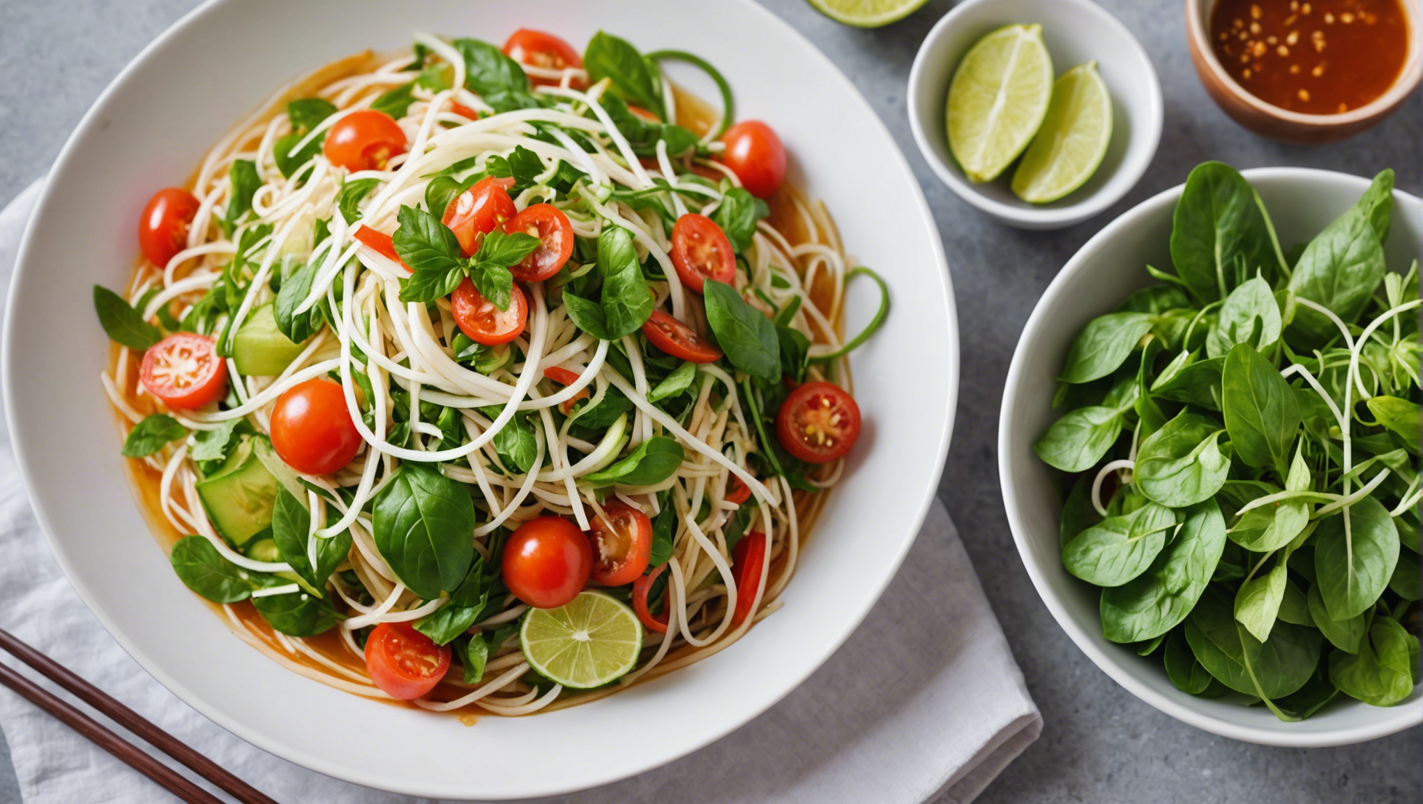 découvrez comment préparer une délicieuse salade à la papaye verte avec cette recette facile et savoureuse pour agrémenter vos repas estivaux.