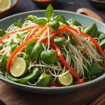 découvrez comment préparer une délicieuse salade à la papaye verte avec cette recette simple et savoureuse.