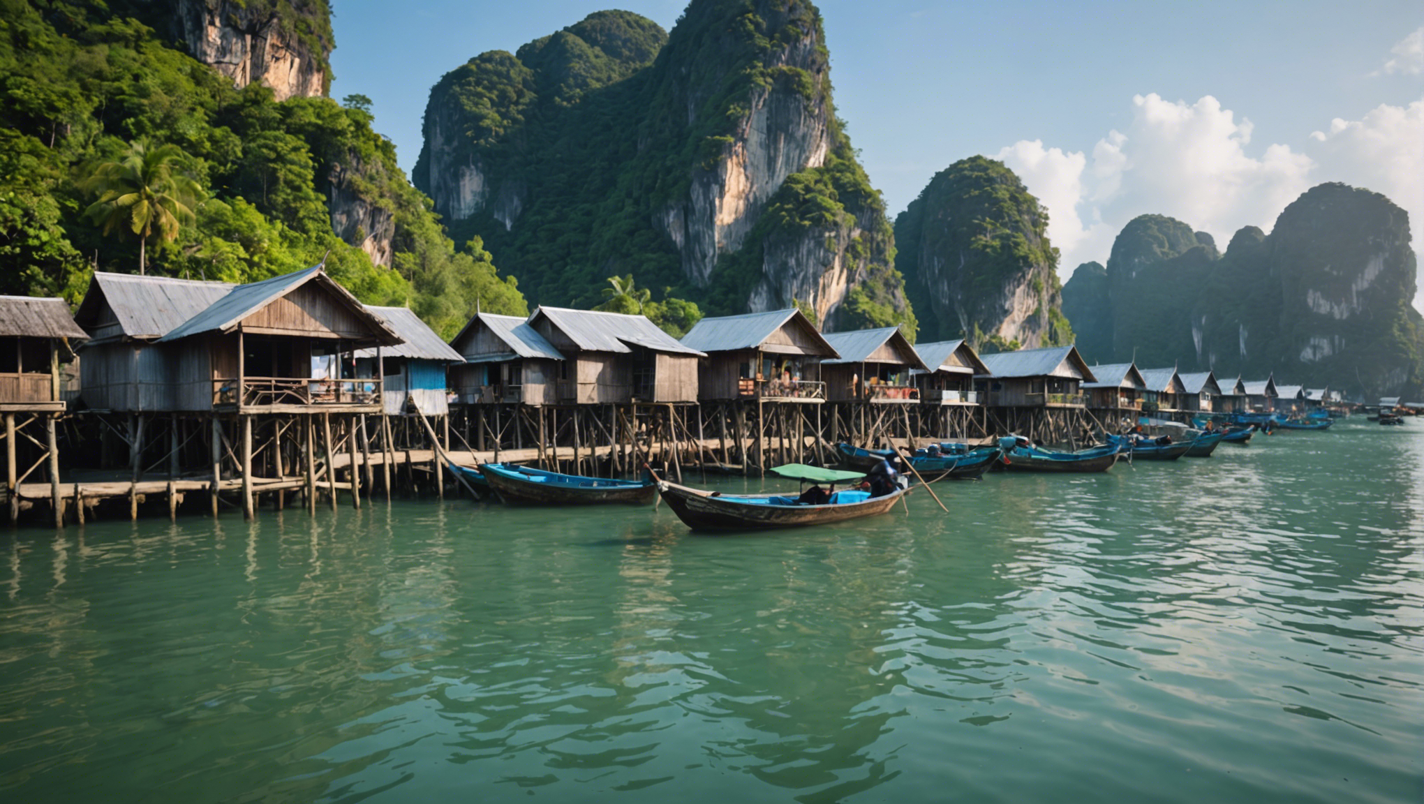 découvrez l'histoire fascinante de la communauté de pêcheurs de koh panyee qui a bâti un village sur pilotis en thaïlande, une incroyable prouesse d'ingéniosité et de résilience.