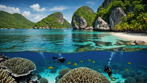 découvrez koh tao, l'île paradisiaque réputée pour la plongée sous-marine et ses eaux cristallines. un véritable paradis pour les amateurs de plongée !