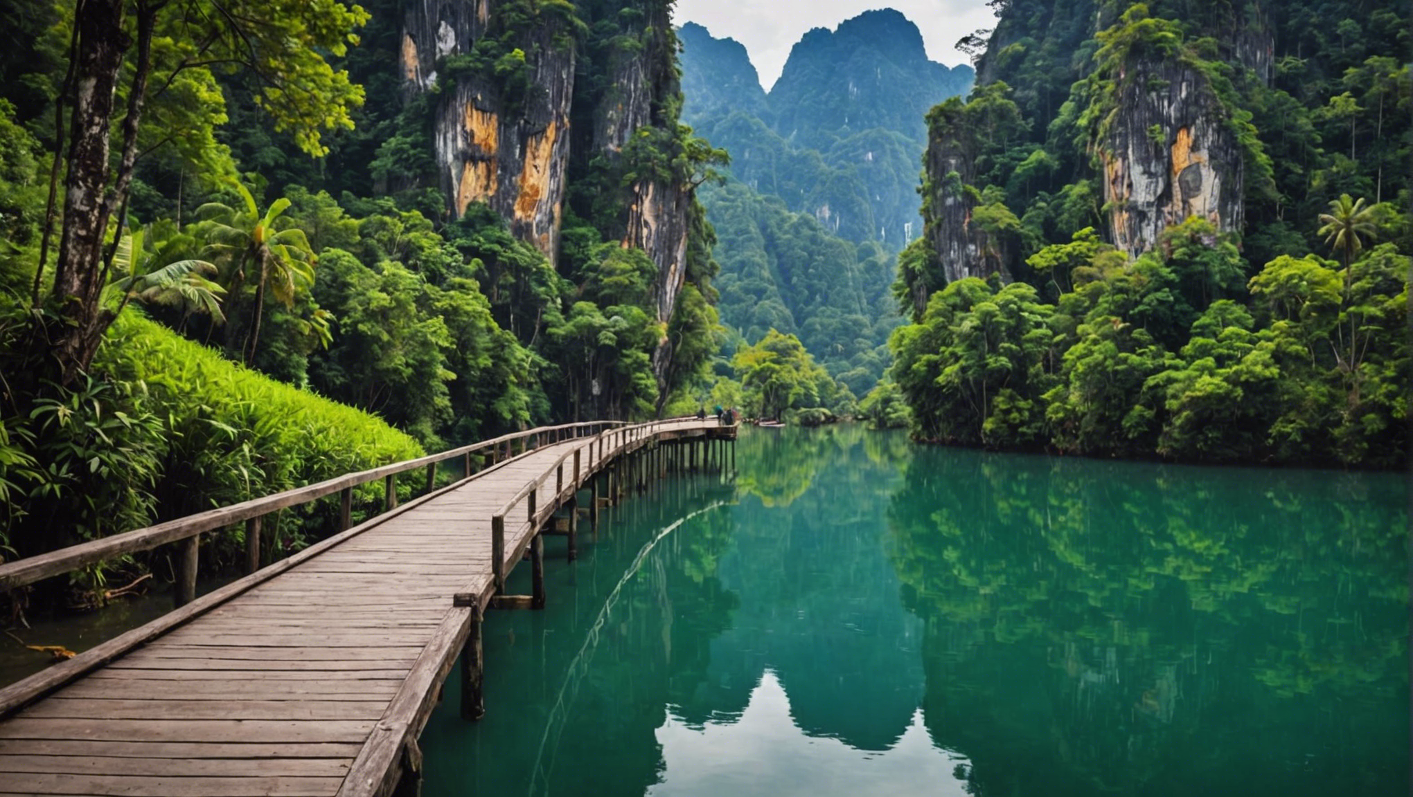 découvrez le parc national de khao sok, un trésor naturel d'une beauté exceptionnelle à explorer lors de votre prochaine aventure en thaïlande.