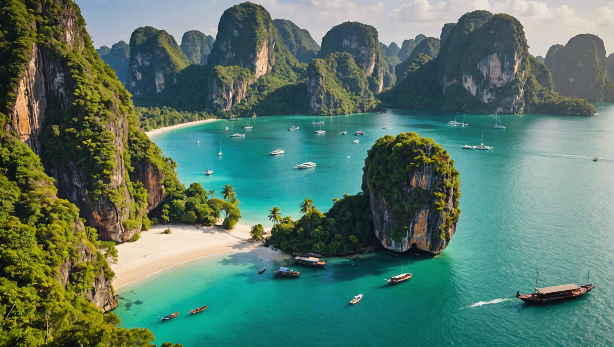 découvrez les plus belles îles paradisiaques de thaïlande et préparez-vous à un voyage inoubliable au coeur de paysages époustouflants.