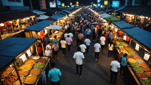 découvrez l'ambiance vibrante des marchés nocturnes en thaïlande, un mélange envoûtant de saveurs, d'odeurs et de couleurs dans un cadre authentique et captivant.