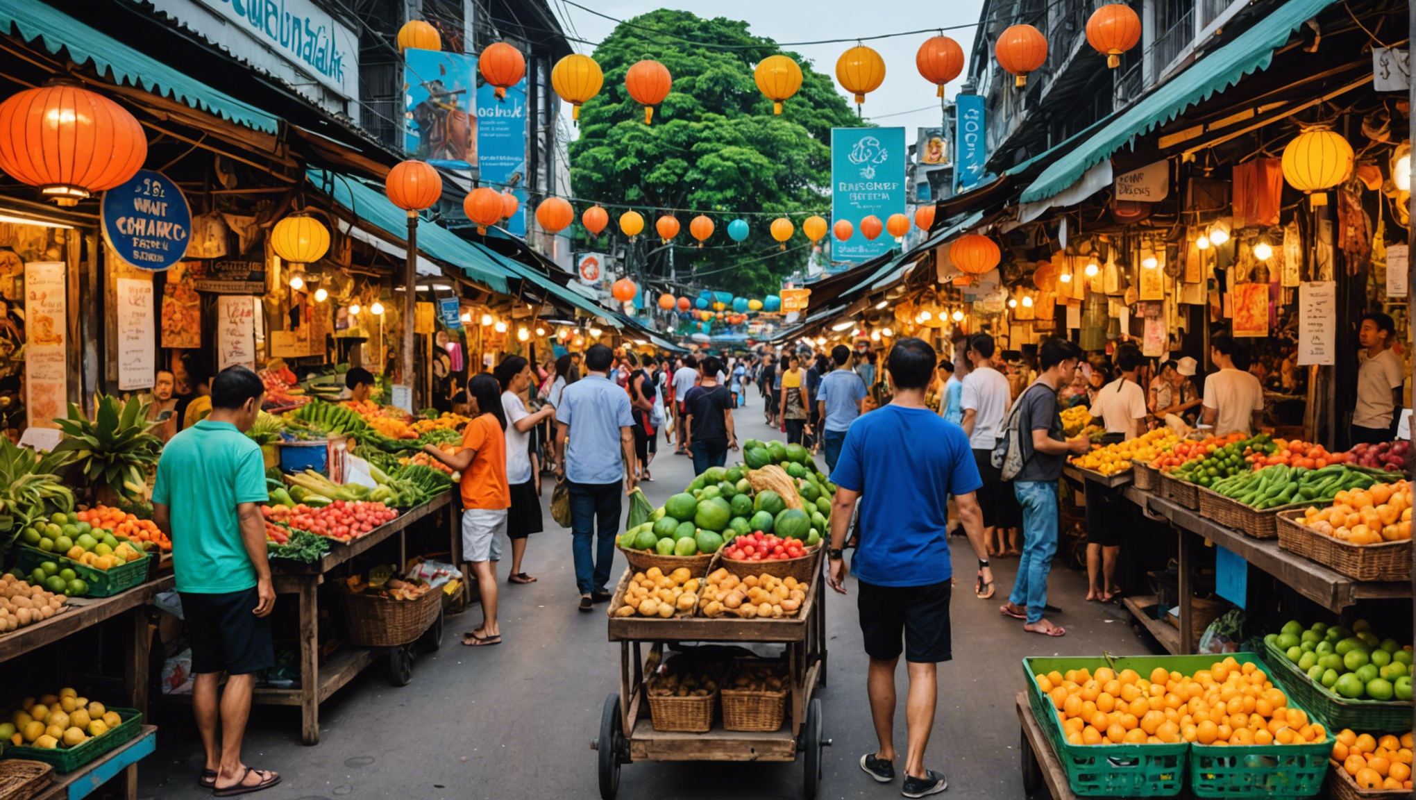 découvrez l'incroyable marché de chatuchak à bangkok, un paradis du shopping avec des milliers de stands offrant des produits locaux, de l'artisanat unique, des vêtements à la mode, des souvenirs et bien plus encore. ne manquez pas cette expérience incontournable de bangkok !