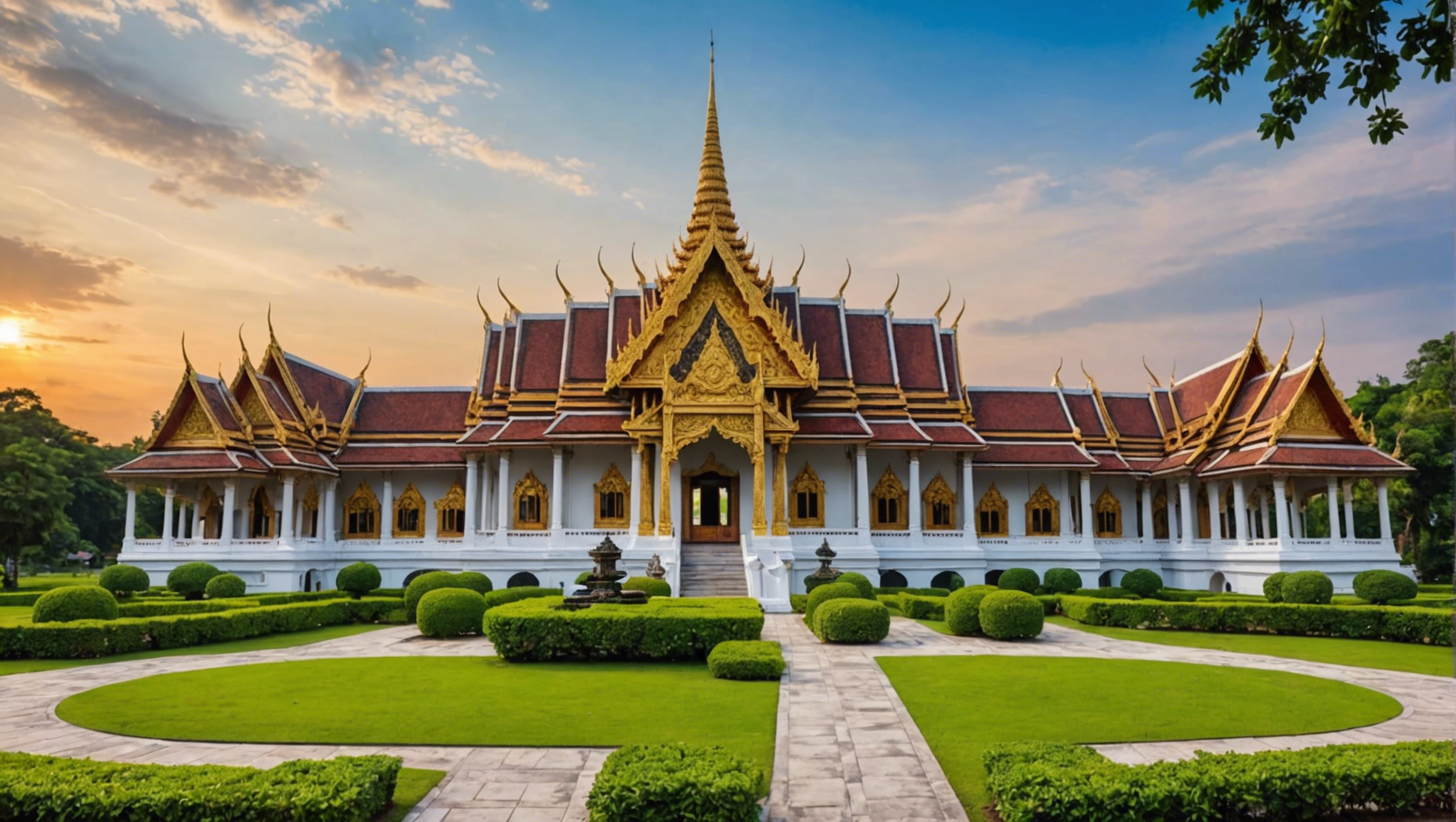 découvrez le secret du charme envoûtant des palaces thaïlandais et plongez dans un monde de luxe et d'exotisme à travers leur architecture raffinée et leur service irréprochable.