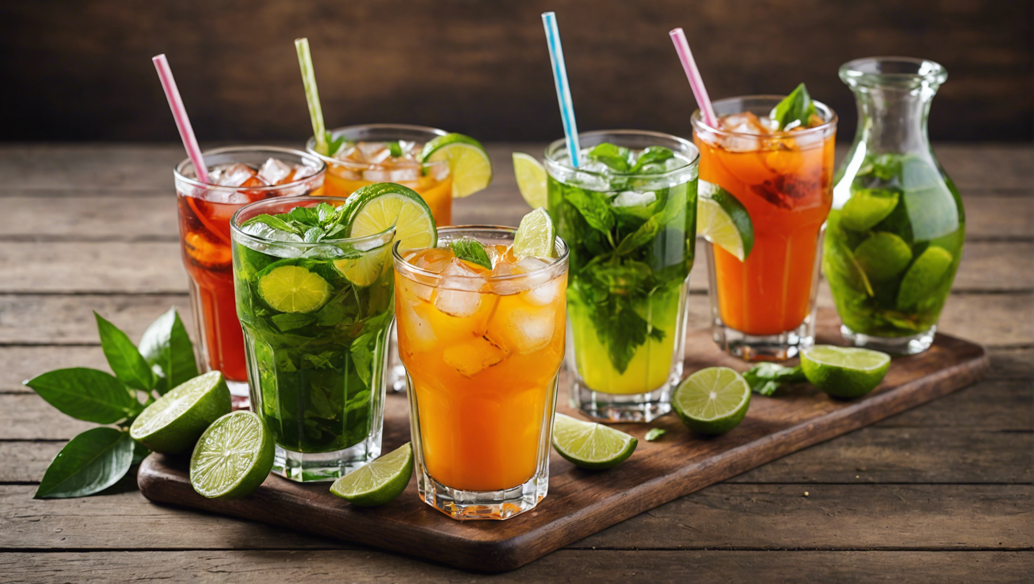 découvrez la traditionnelle et rafraîchissante boisson thaïlandaise, un délice à ne pas manquer !