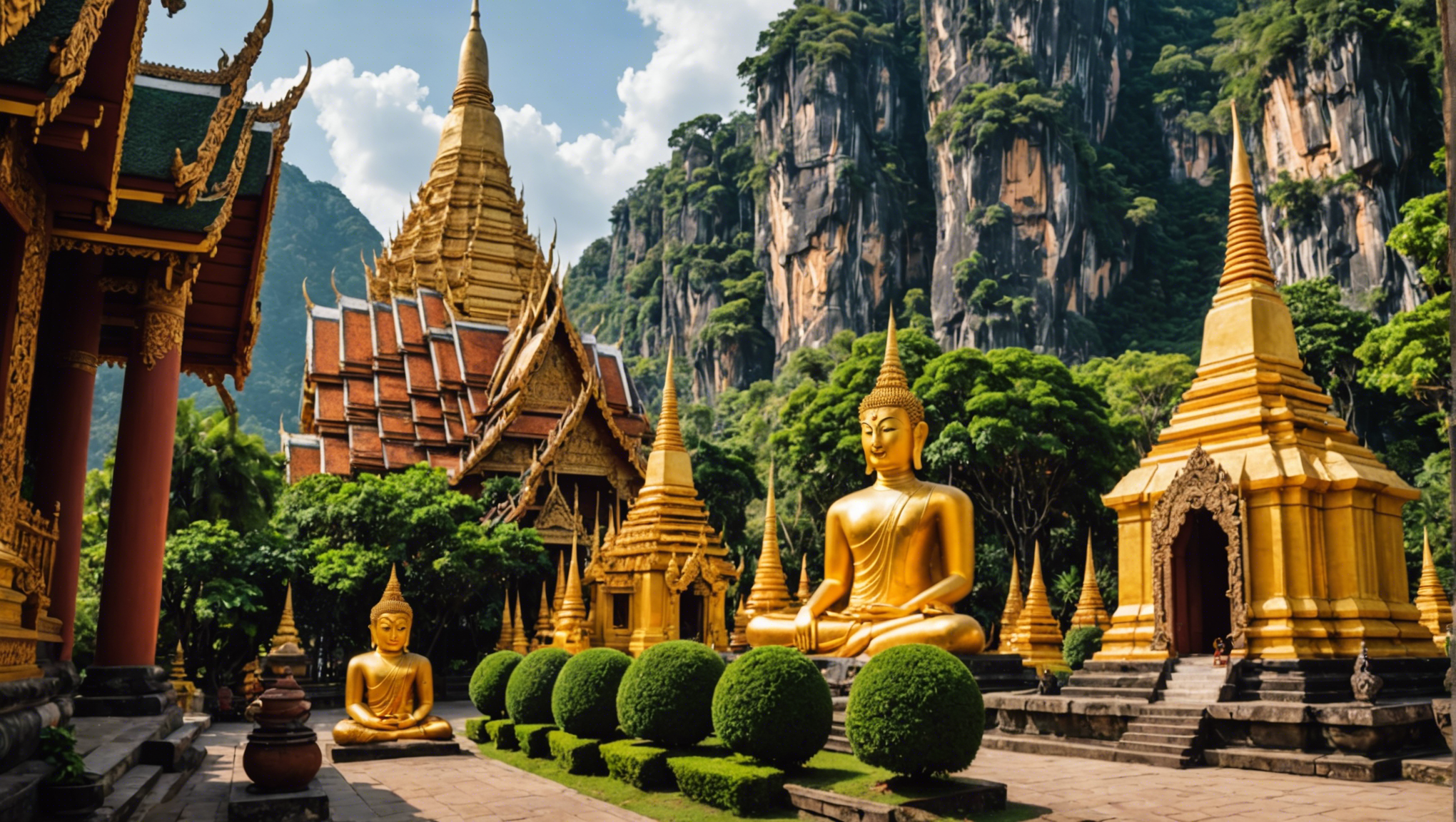 découvrez les plus beaux temples bouddhistes à visiter en thaïlande et imprégnez-vous de la spiritualité et de la beauté architecturale de ces lieux sacrés.