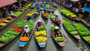 découvrez les merveilles du marché flottant sam pan nam : une expérience fascinante où tradition et authenticité se mêlent pour offrir une vision unique de la culture locale.
