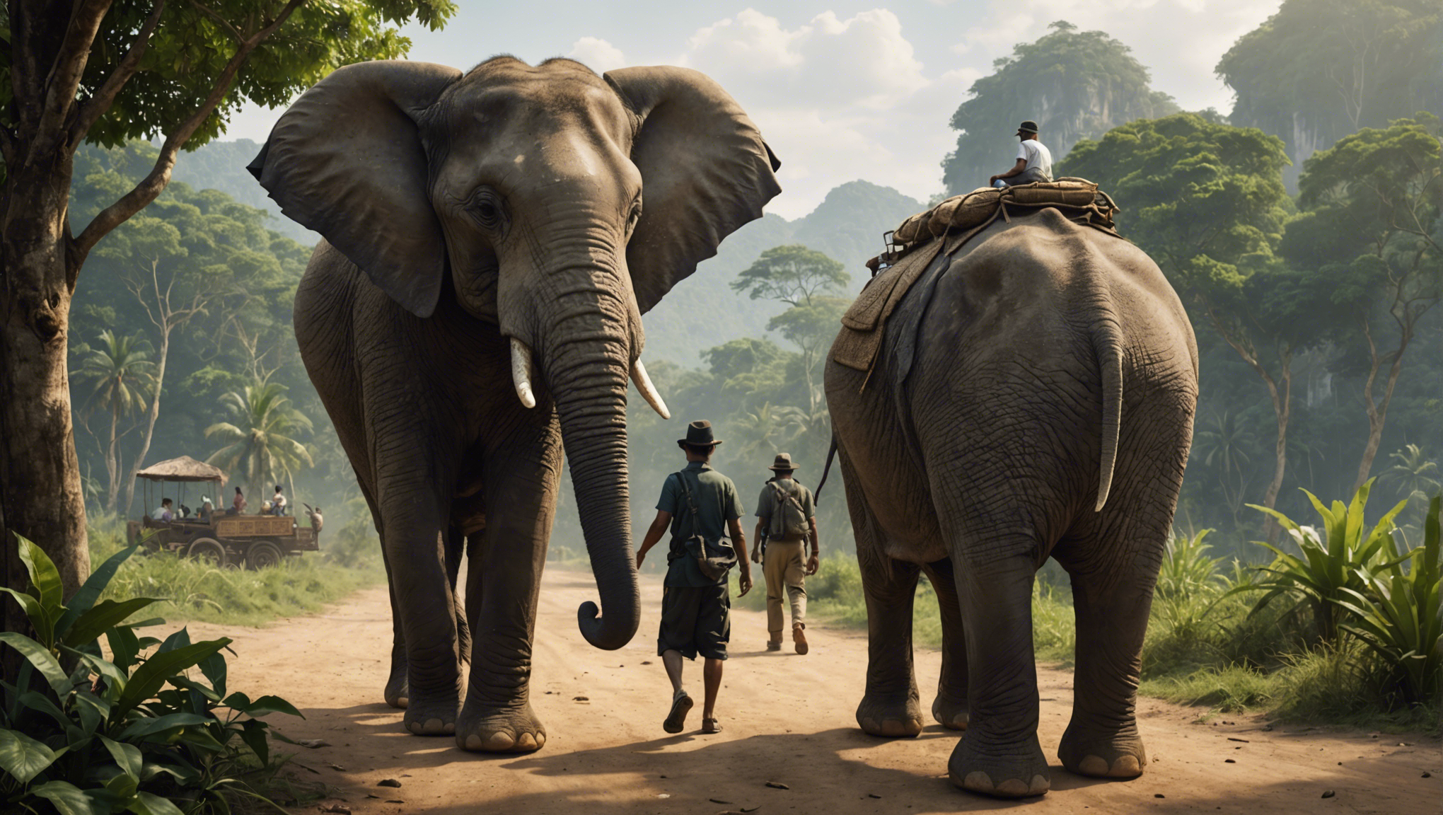 découvrez l'aventure unique d'un trek à dos d'éléphant en thaïlande et explorez la beauté sauvage de la nature avec cette expérience inoubliable.