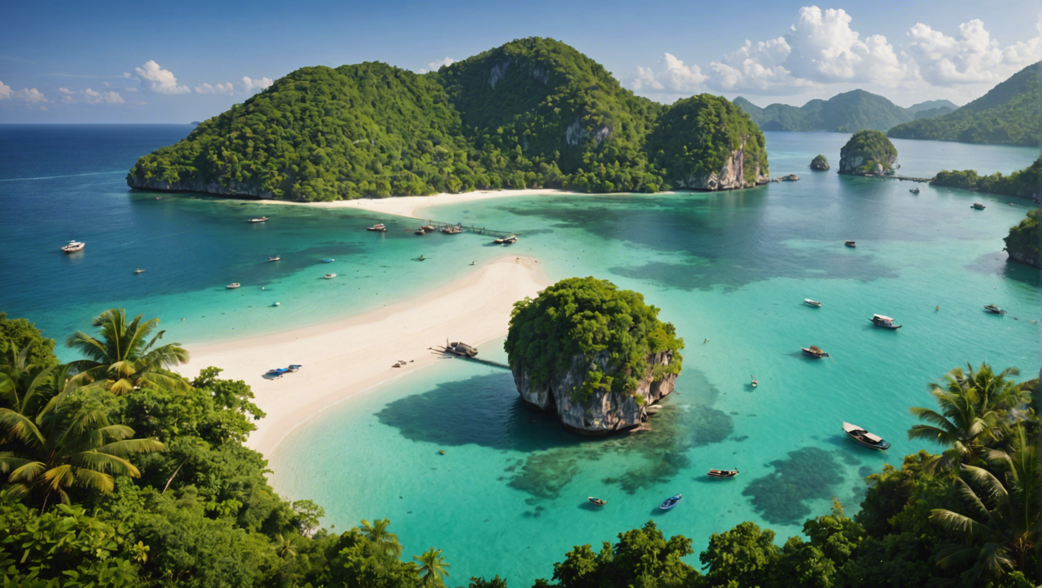 préparez-vous à un voyage paradisiaque vers l'île de koh kut : plages de sable blanc, eaux turquoise et exploration exotique vous attendent !